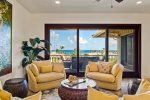 Sitting Room, Lanai overlooking the Pacific Ocean